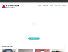 Tablet Screenshot of klikstock.com